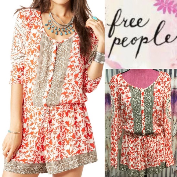 Free People Pants - Free people comfy romper SzS